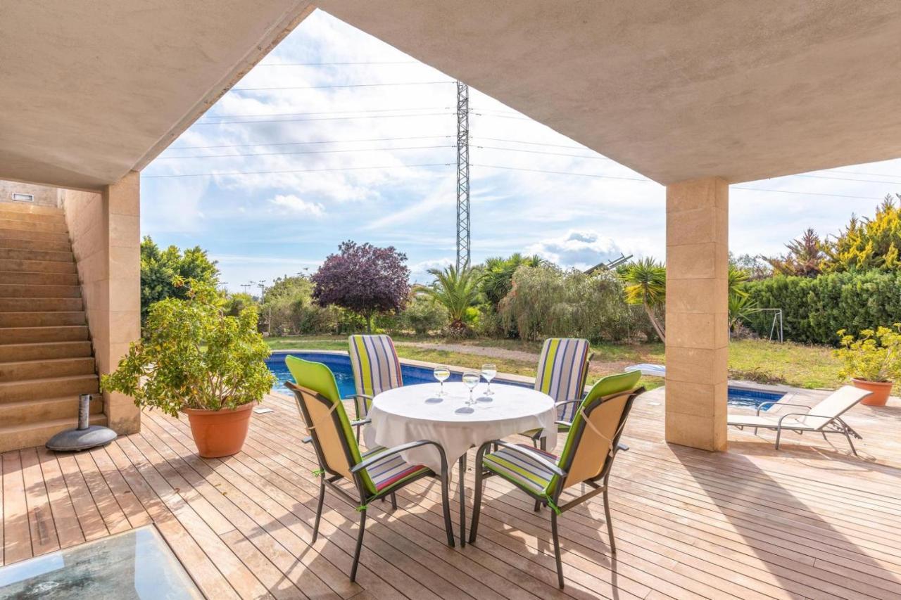 Villa De Lujo Con Piscina, Jacuzzi, Jardin Y Terraza Marratxí Eksteriør billede