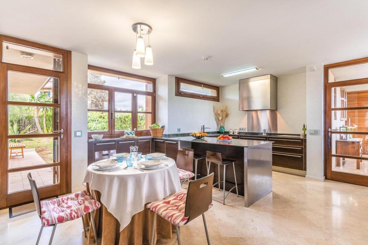 Villa De Lujo Con Piscina, Jacuzzi, Jardin Y Terraza Marratxí Eksteriør billede