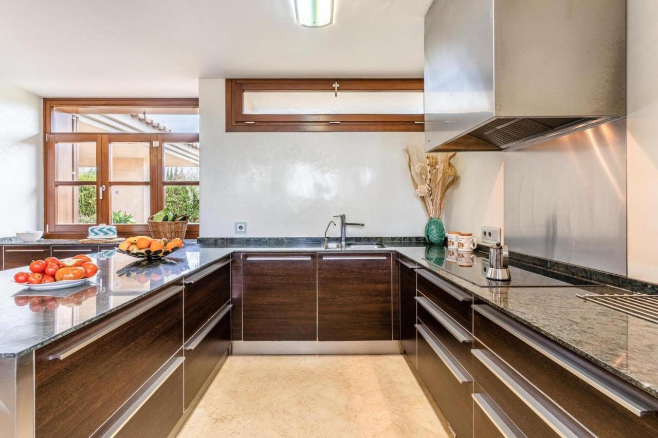 Villa De Lujo Con Piscina, Jacuzzi, Jardin Y Terraza Marratxí Eksteriør billede