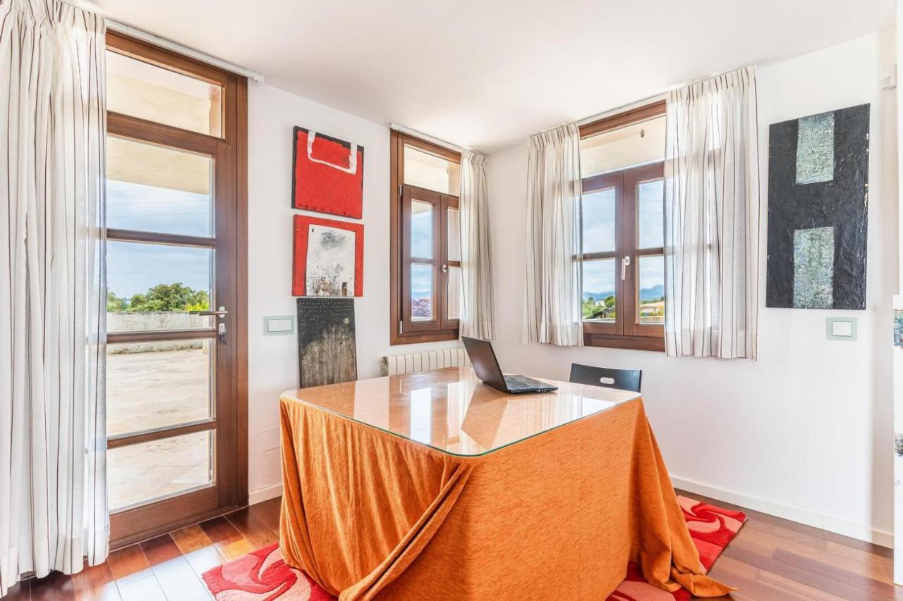 Villa De Lujo Con Piscina, Jacuzzi, Jardin Y Terraza Marratxí Eksteriør billede