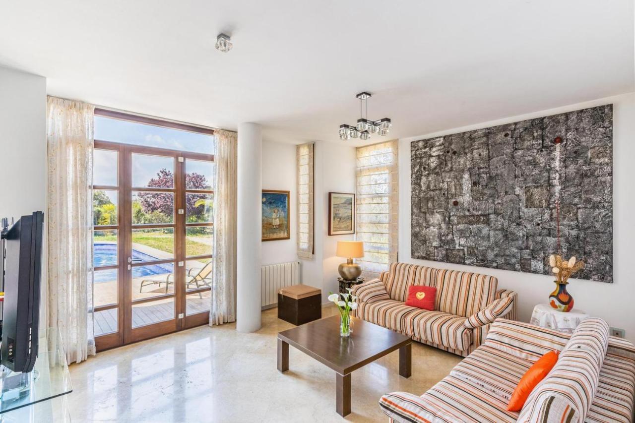 Villa De Lujo Con Piscina, Jacuzzi, Jardin Y Terraza Marratxí Eksteriør billede