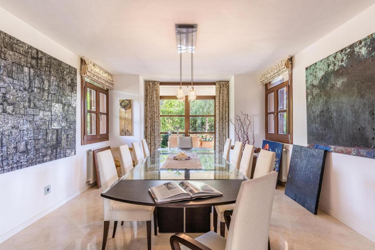 Villa De Lujo Con Piscina, Jacuzzi, Jardin Y Terraza Marratxí Eksteriør billede