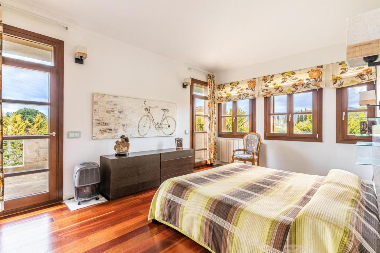 Villa De Lujo Con Piscina, Jacuzzi, Jardin Y Terraza Marratxí Eksteriør billede