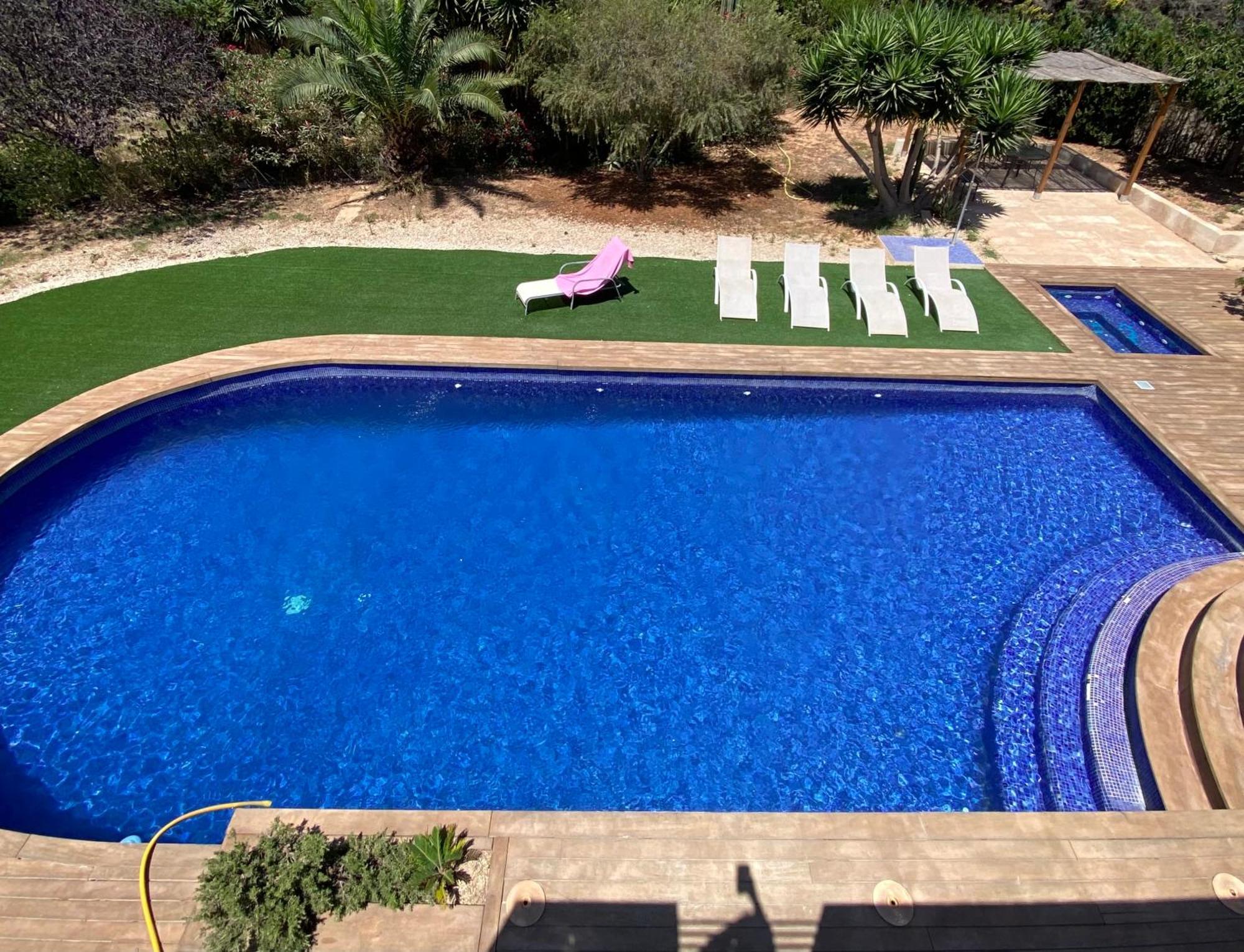 Villa De Lujo Con Piscina, Jacuzzi, Jardin Y Terraza Marratxí Eksteriør billede